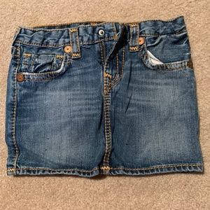 Girls' True Religion Denim Skirt